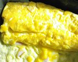 コーンとハムのオムレツ風卵焼き♪お弁当に作り方5写真