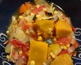 ワンパン　たっぷり夏野菜の煮込みパスタ作り方6写真