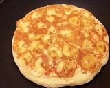 朝食に♪米粉バナナキャラメルパンケーキ♡作り方7写真