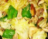 長ねぎたっぷり!豚肉キャベツの味噌炒め☆作り方7写真