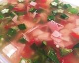 ハムと夏野菜のコンソメジュレ❁*+作り方4写真