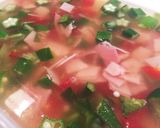 ハムと夏野菜のコンソメジュレ❁*+作り方4写真