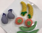 夏野菜の練りきり作り方5写真