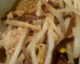 意外とあっさり、豚もやし木耳つけ麺作り方7写真