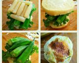 丸パンボリュームサンド〇サンドイッチ〇作り方3写真