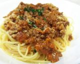 専門店の味　実は簡単　ボロネーゼソース作り方7写真
