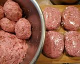 むなかた牛100%粗びきハンバーグ作り方6写真