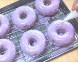 ハロウィンにも！紫芋の焼きドーナツ作り方16写真