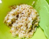 チーズがとろ〜り!鰹だしの焼きおにぎり作り方1写真