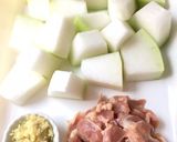 レンジで簡単♡冬瓜と鶏肉の冷製作り方6写真