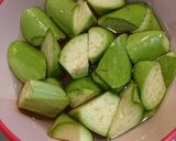 レンジで簡単1品☆茄子の胡麻ポン酢和え作り方1写真