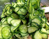 おばあちゃんの味☆きゅうりの酒粕和え作り方3写真