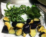 夏野菜麻婆豆腐作り方13写真