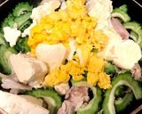 簡単炒め物♡豚こま肉でゴーヤチャンプルー作り方6写真