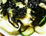 ヘルシーきゅうりとキャベツの塩昆布作り方3写真