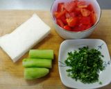 夏野菜トマトの冷製スープ♪本格ガスパチョ作り方2写真