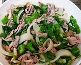 豚肉と余り野菜の梅じそ炒め☆彡.。作り方4写真