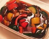 揚げないから簡単！彩り夏野菜の焼きびたし作り方4写真