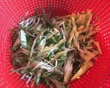 薬味たくさ〜ん！鯵の刺身作り方2写真