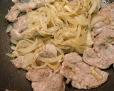 豚肉と玉ねぎ粒マスタード炒め作り方4写真