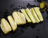 レンジで簡単！茄子の肉しゃぶポン酢作り方2写真