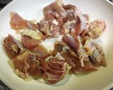 新じゃがと鶏モモ肉の照りっ照り焼き〜作り方3写真