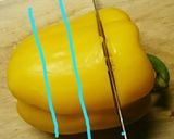 もち麦inパプリカ肉詰め トマトソース作り方1写真