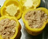 もち麦inパプリカ肉詰め トマトソース作り方6写真