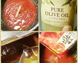 もち麦inパプリカ肉詰め トマトソース作り方9写真