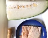 レンジで簡単♡冬瓜と鶏肉の冷製作り方1写真