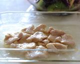 蒸し鶏とふのりのポン酢和え作り方1写真