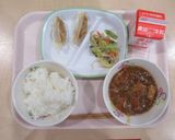 家常豆腐/宝達志水町学校給食作り方8写真