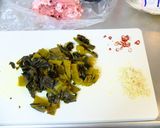 飯泥棒☆ピリ辛ニンニク豚高菜炒め！作り方1写真