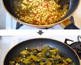 飯泥棒☆ピリ辛ニンニク豚高菜炒め！作り方3写真