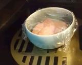 鶏ササミの梅和え★冷やしぶっかけうどん作り方3写真