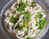 鶏ササミの梅和え★冷やしぶっかけうどん作り方11写真