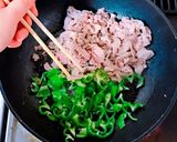 焼肉のたれで♡豚肉とピーマンのサッと炒め作り方4写真