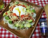 野菜もたっぷり♪ピリ辛タコライス作り方6写真