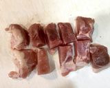 焼き飯と鶏肉の丼物作り方2写真