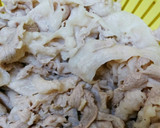 簡単！時短！！冷しゃぶ丼作り方1写真
