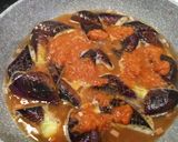 茄子とピーマンのトマトソース煮チーズ焼き作り方11写真
