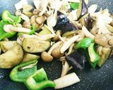 簡単☆ナスときのこの昆布茶炒め☆作り方5写真