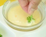 【離乳食後期】温野菜のチーズディップ添え作り方4写真
