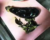ばあば流、なすびの醤油と生姜和え作り方1写真