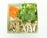 キノコたっぷりチンゲン菜炒め作り方1写真