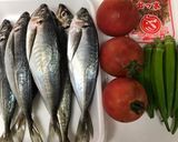 焼きアジの夏野菜&おかかソースのせ作り方1写真