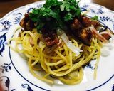 簡単！薬味と混ぜるだけ鰻パスタ！作り方8写真