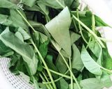 早うま！簡単台湾の炒空芯菜作り方1写真