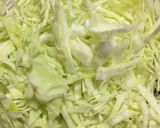 簡単！キャベツとひき肉のお手軽焼き☆作り方1写真