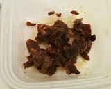 甘辛牛肉の茶碗蒸し作り方1写真
